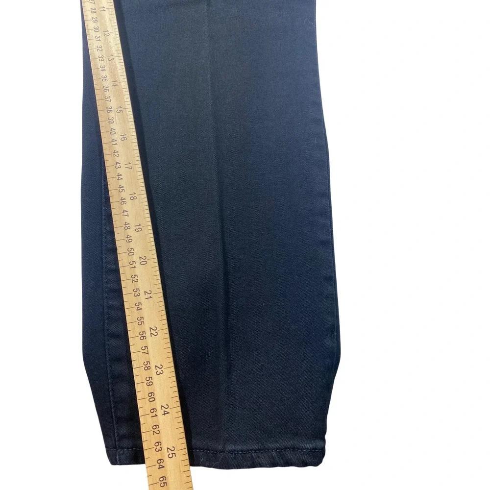 Talbots Slim Ankle Pants Womens 16P Black Excellent Flawless Five-Pocket Denim